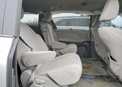 2015 Toyota Sienna Le из США, поврежденный, VIN 5TDKK3DC4FS596812
